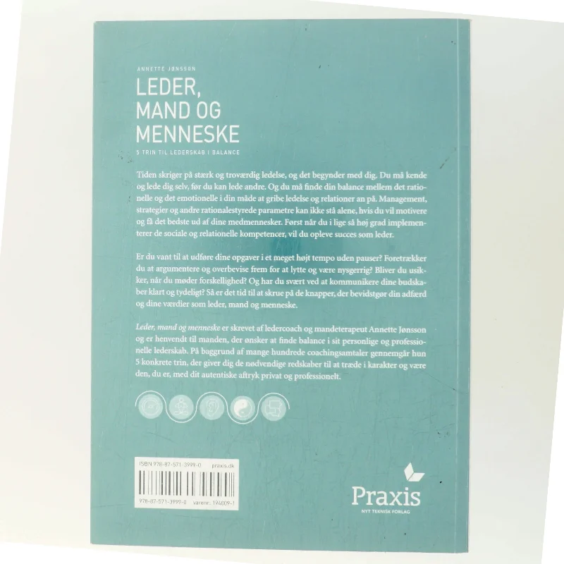 Leder, mand og menneske af Annette Jønsson (Bog)