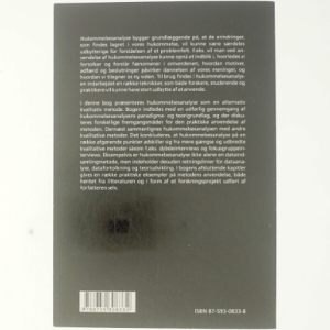 Hukommelsesanalyse : en alternativ kvalitativ metode af Torben Hansen (f. 1966) (Bog)
