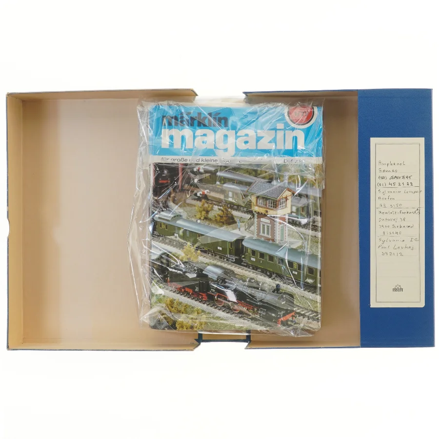 Samling af Märklin Magazin (str. 32x23 cm)