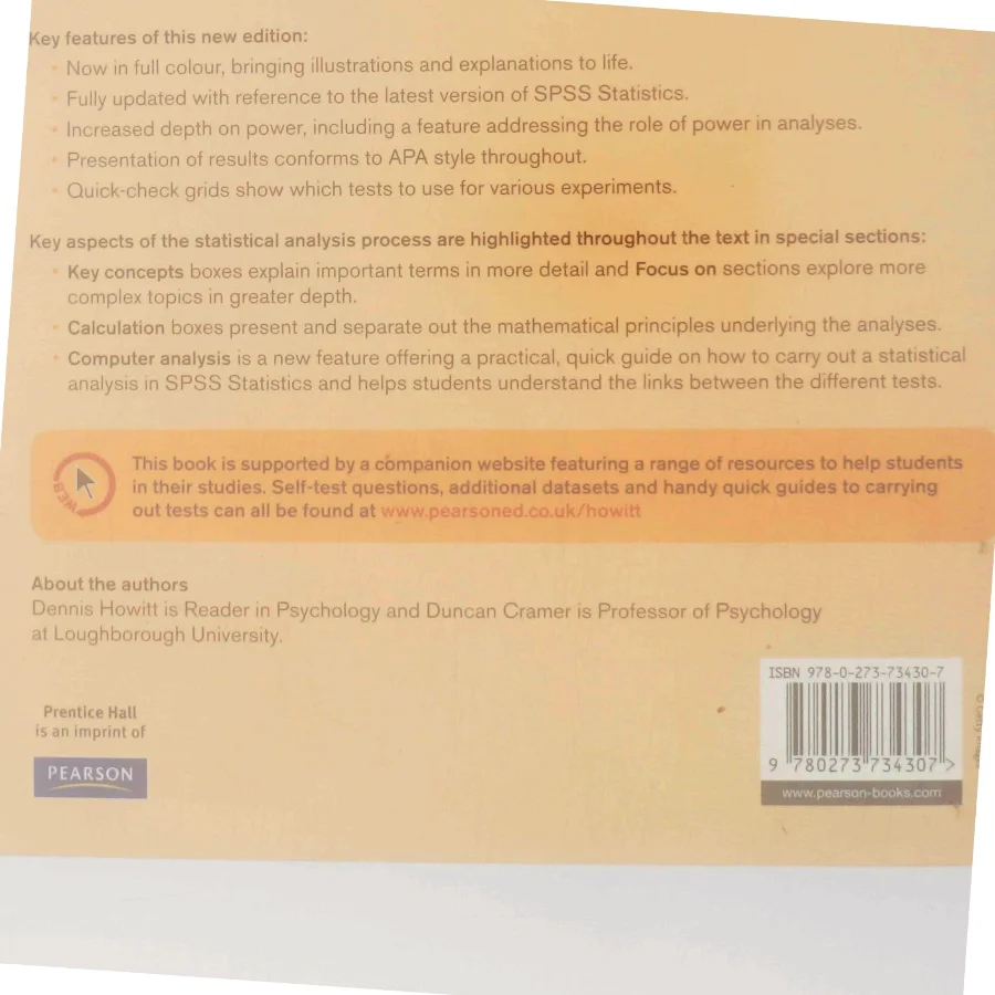 Introduction to statistics in psychology (Bog)