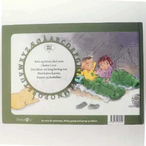 Børnebog 'Liva og Linus siger L' fra Straarup & Co