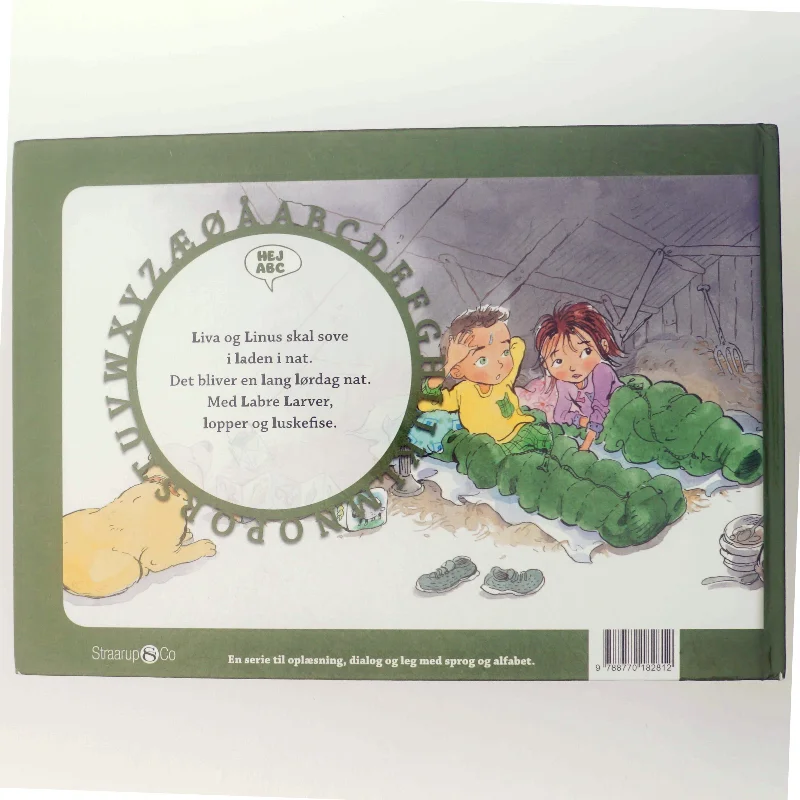 Børnebog 'Liva og Linus siger L' fra Straarup & Co