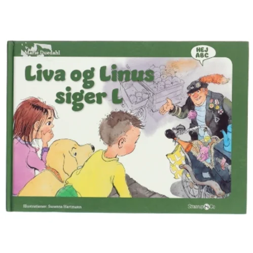 Børnebog 'Liva og Linus siger L' fra Straarup & Co
