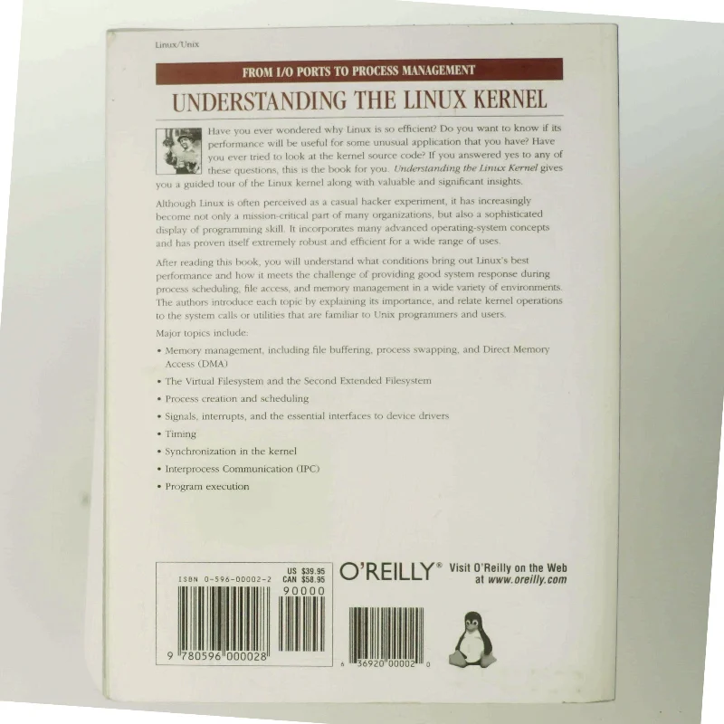 Understanding the Linux Kernel af Daniel P. Bovet (Bog)