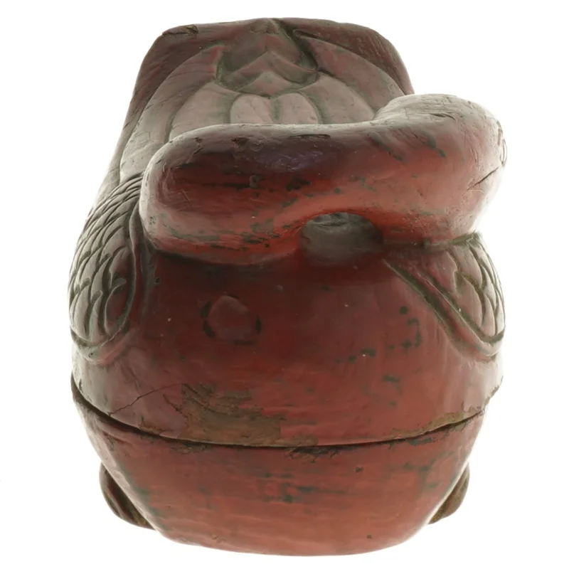 Dekorativ fugl i træ (str. 19 cm)