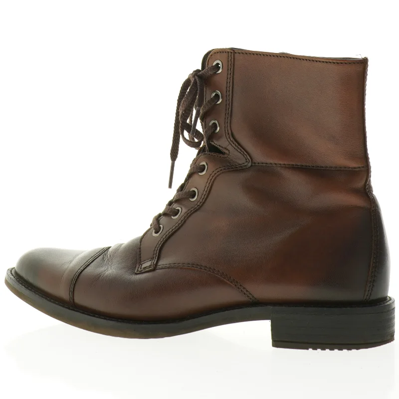 Brune læderstøvler fra Ecco (str. 41)