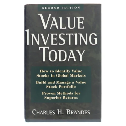 Value Investing Today, Anden Udgave af Charles H. Brandes (Bog) fra McGraw-Hill
