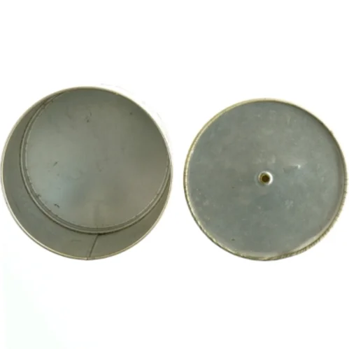 Vintage opbevaringsdåse med låg (str. 16 cm)