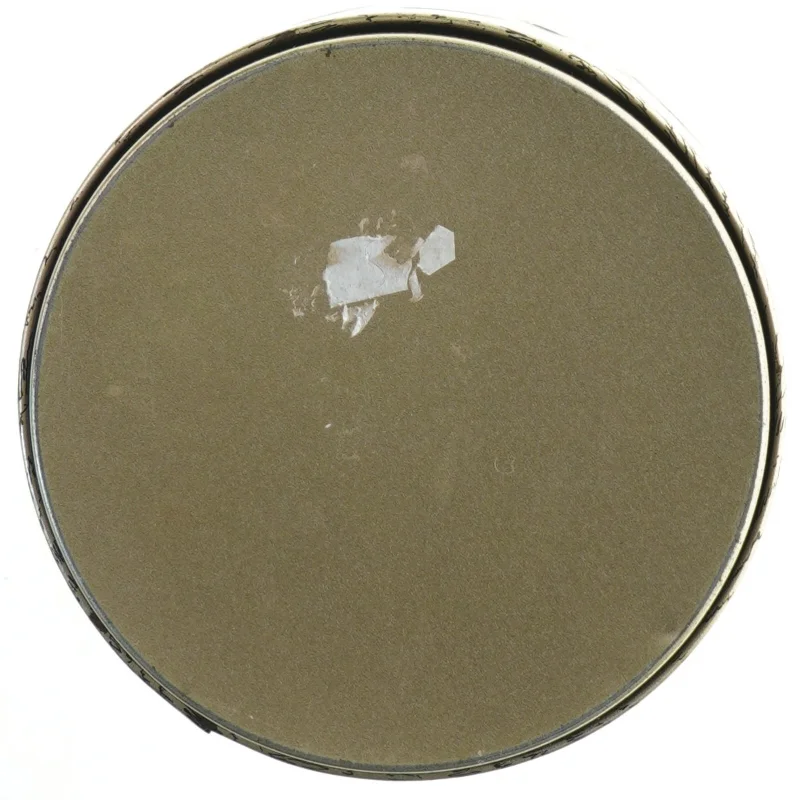 Vintage opbevaringsdåse med låg (str. 16 cm)