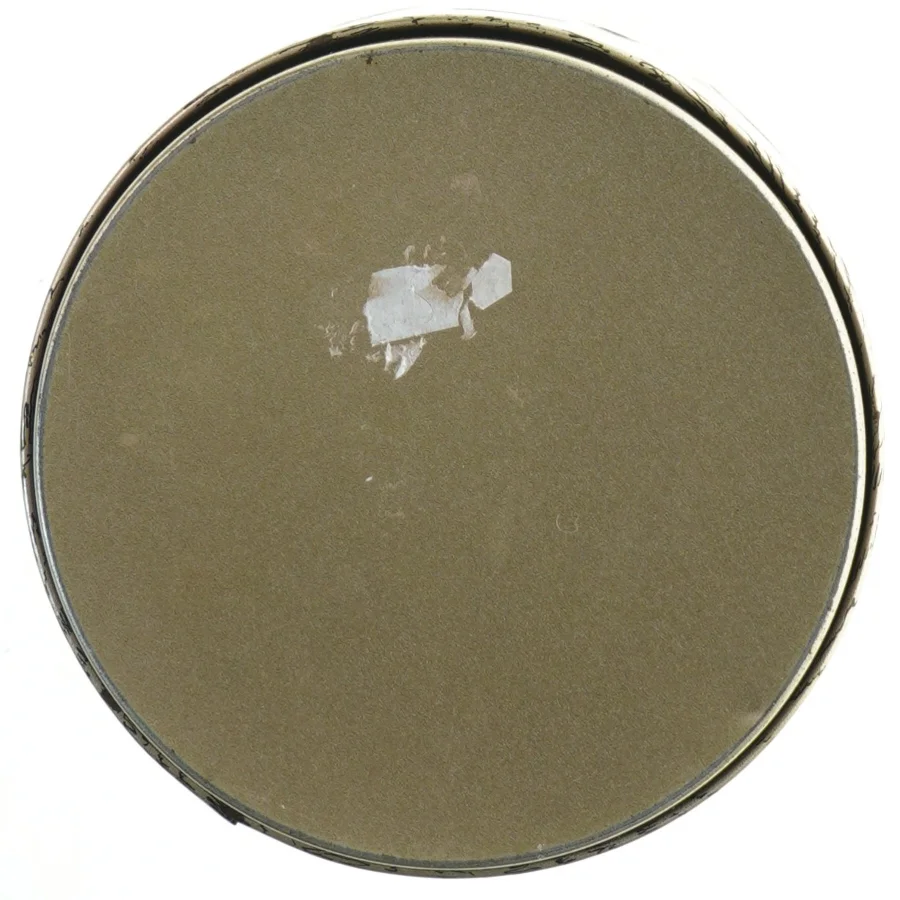 Vintage opbevaringsdåse med låg (str. 16 cm)