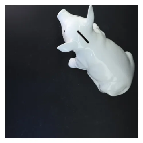 Keramisk sparegris (str. 32x19 cm)