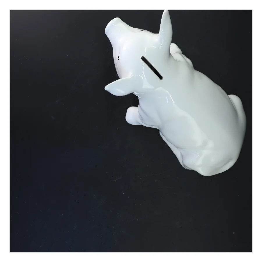 Keramisk sparegris (str. 32x19 cm)