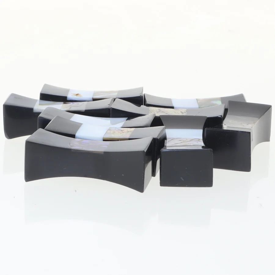 9 stk. Holdere til spisepinde (str. 4x1,5x1,5 cm)