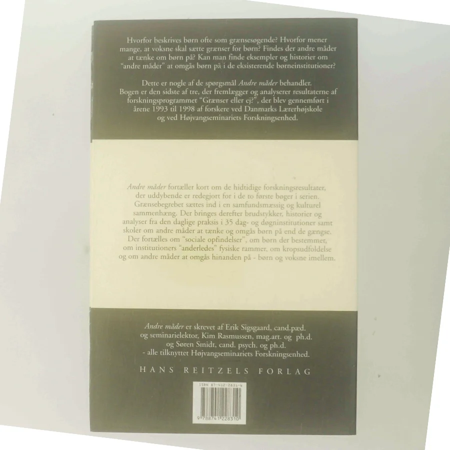 Grænser eller ej: Andre måder (Bog)