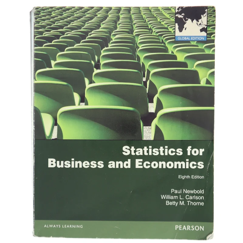 Statistics for business and economics af Paul Newbold (Bog)