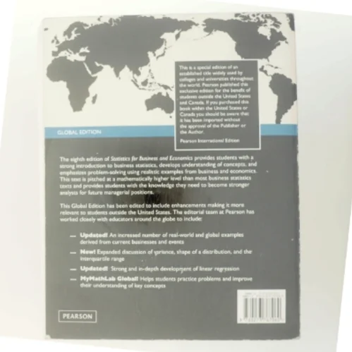 Statistics for business and economics af Paul Newbold (Bog)