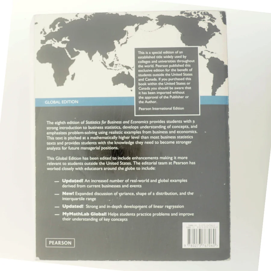 Statistics for business and economics af Paul Newbold (Bog)