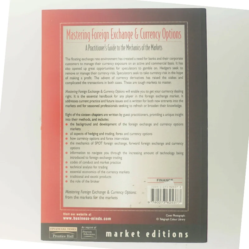 Mastering Foreign Exchange & Currency Options af Francesca Taylor (Bog)