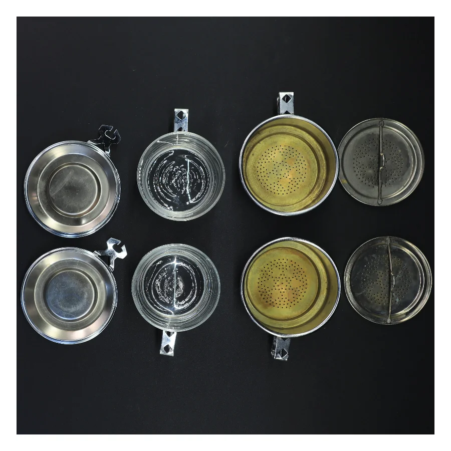 2 stk. Dur-o-bor kaffe kopper fra Durobor (str. 12 x 9 cm)