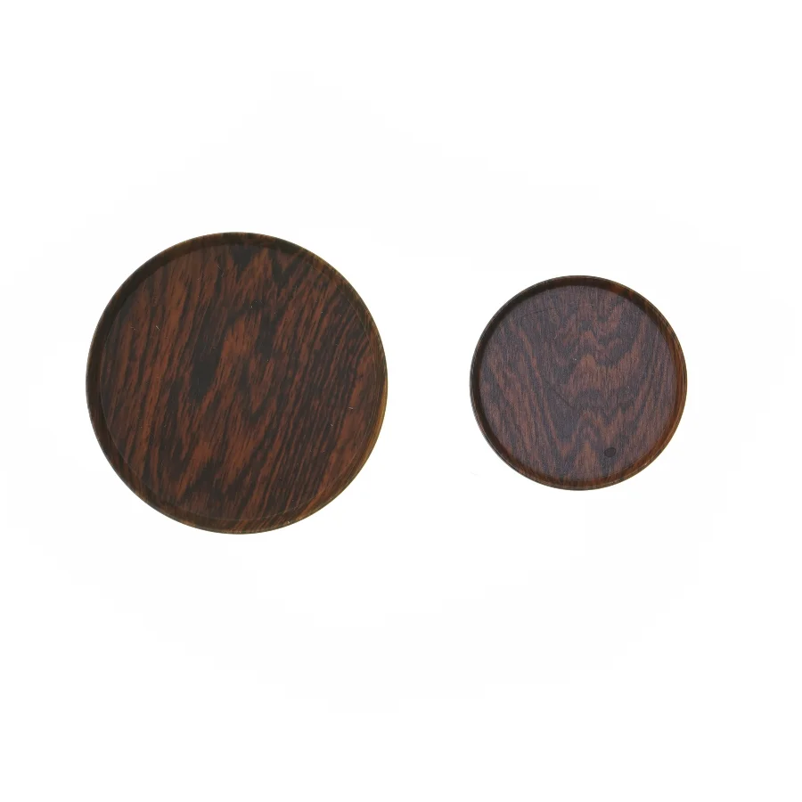 Vintage bordskåner sæt fra Ira (str. Et styk. ø. 12 cm. 6 styk. ø. 8,5 cm)