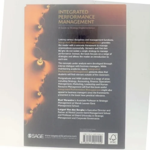Integrated Performance Management : A Guide to Strategy Implementation (Bog)