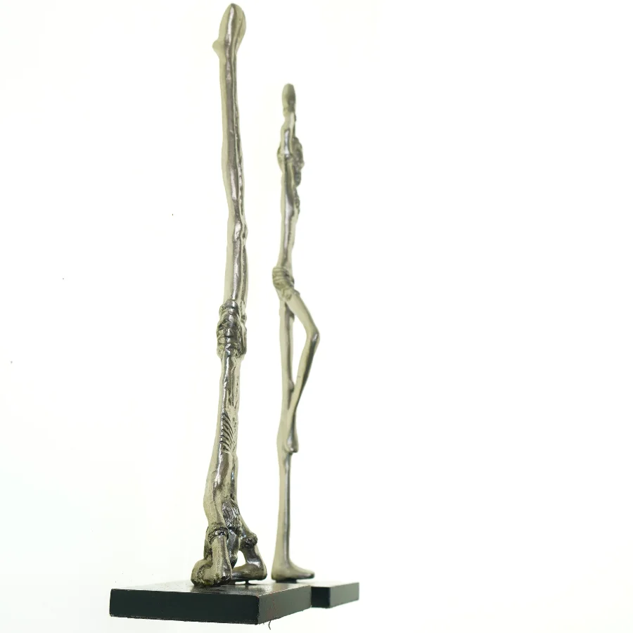 Yogi Figurer i yoga position (str. 48 x 9 x 13 cm)