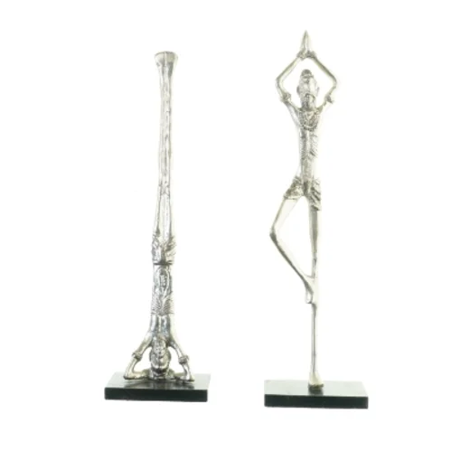 Yogi Figurer i yoga position (str. 48 x 9 x 13 cm)