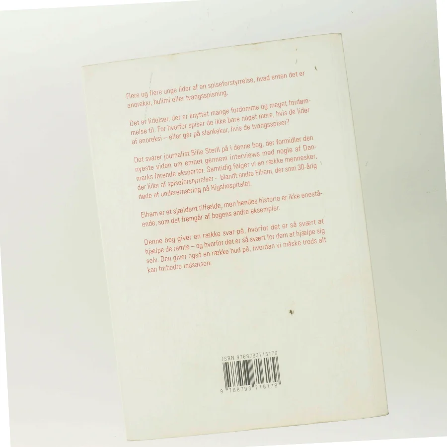 Når maden tager magten : en bog om spiseforstyrrelser af Bille Sterll (Bog)