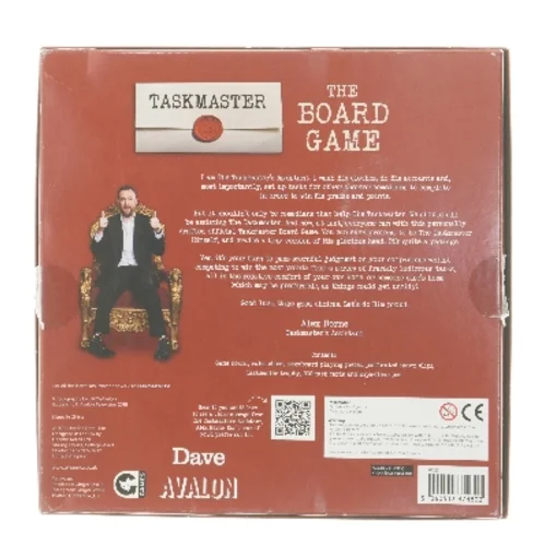 Taskmaster brætspil (str. 7x27x27 cm)