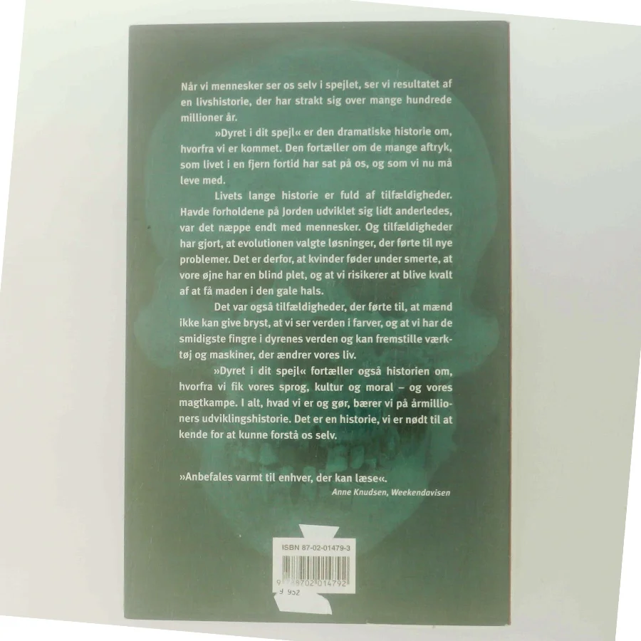 Dyret i dit spejl : en slægtshistorie af Bent Jørgensen (f. 1933-09-19) (Bog)
