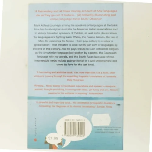 Spoken here : travels among threatened languages af Mark Abley (Bog)