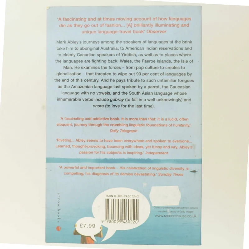 Spoken here : travels among threatened languages af Mark Abley (Bog)