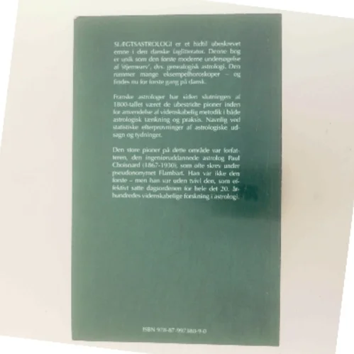 Slægtsastrologi af Paul Choisnard (Bog)