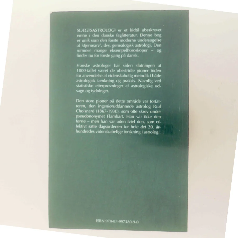 Slægtsastrologi af Paul Choisnard (Bog)