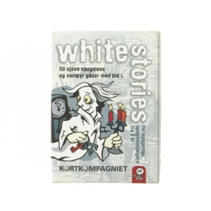 White Stories kortspil (str. 2,5x13x9,5 cm)