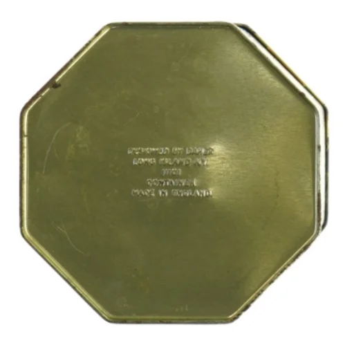 Vintage kagedåse fra Gunter & Carter (str. 10 cm. ø. 11 cm)