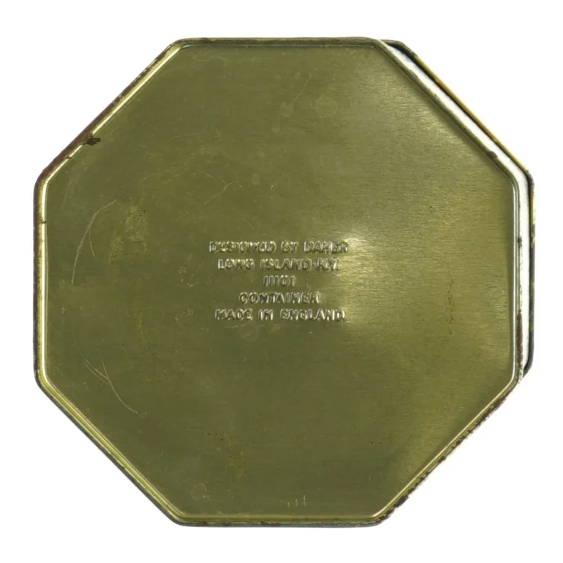 Vintage kagedåse fra Gunter & Carter (str. 10 cm. ø. 11 cm)