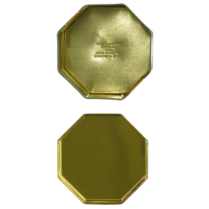 Vintage kagedåse fra Gunter & Carter (str. 10 cm. ø. 11 cm)