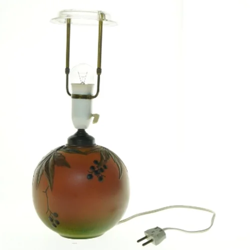 Vintage Ipsens Keramik bordlampe uden skærm (str. 38 x 17 cm)