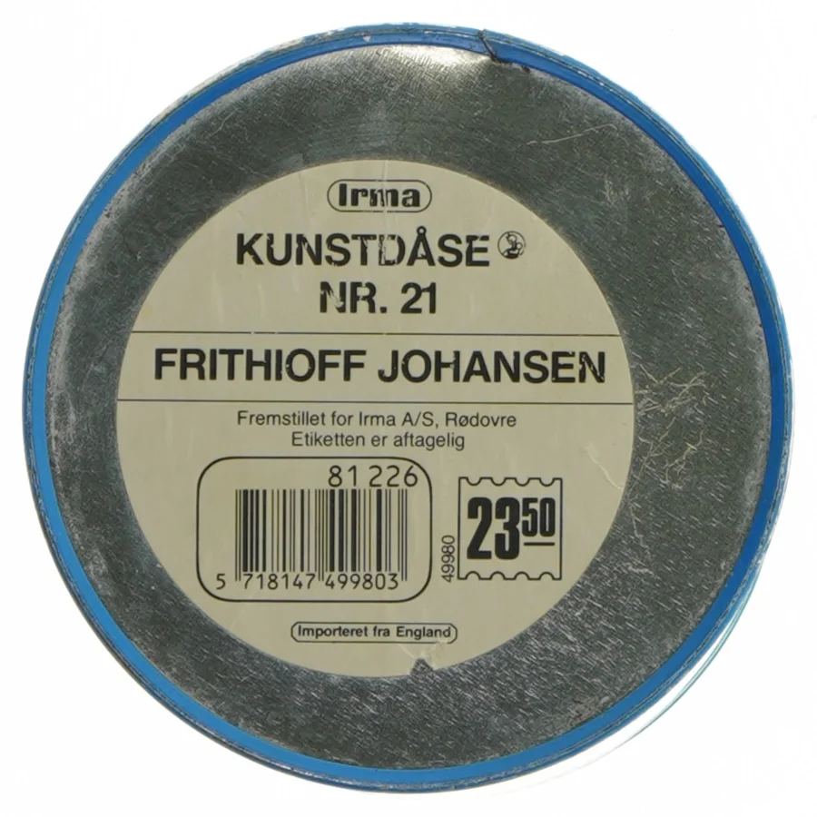 Kunstdåse nr 21 fra Irma (str. 15 cm)