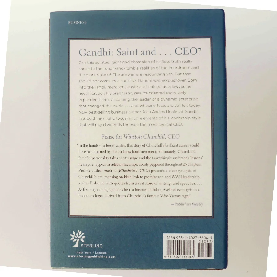 Gandhi, CEO af Alan Axelrod (Bog)
