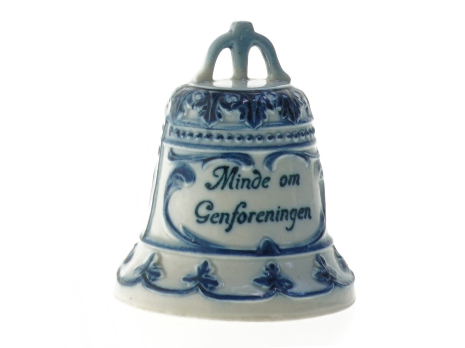 Mindeklokke i Porcelæn (str. 10 cm)