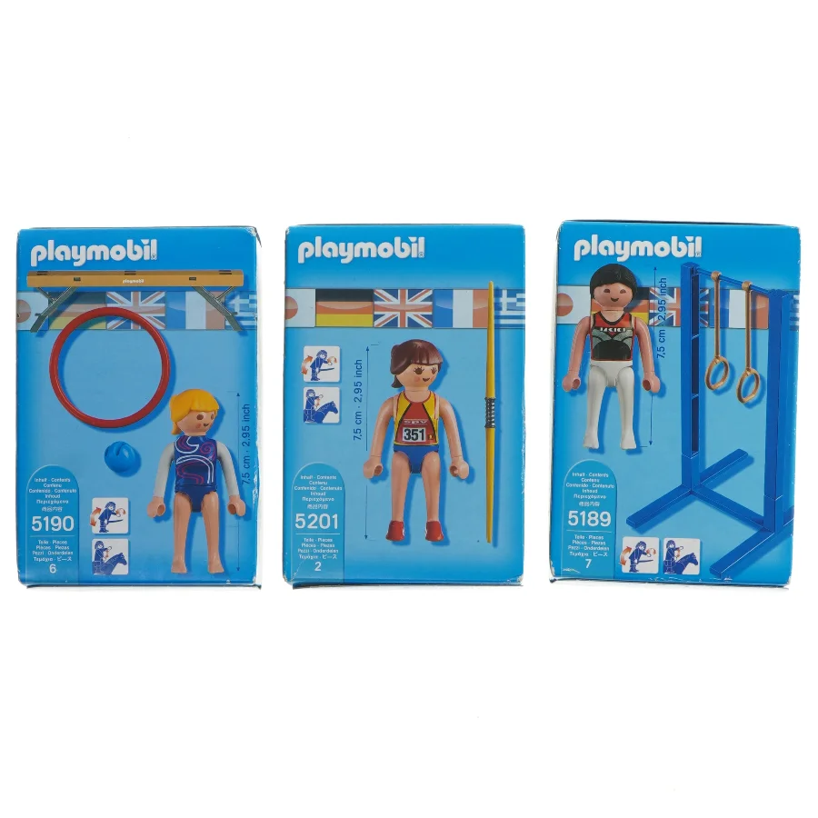 Playmobil Sports & Action figurer fra Playmobil (str. 3 styk)