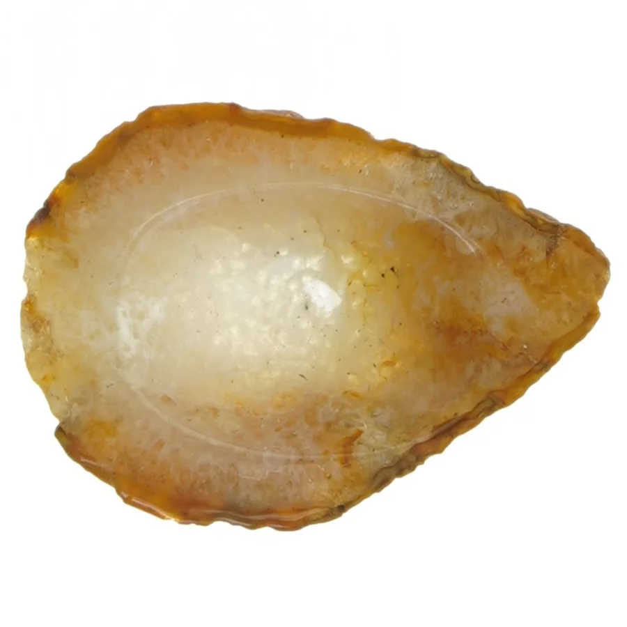 Agat skål fad (str. 11 cm)