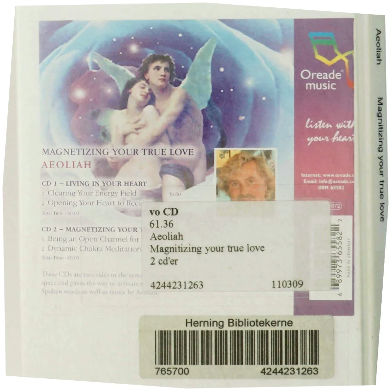 Aeoliah - Magnetizing Your True Love CD-Sæt fra Oreade Music