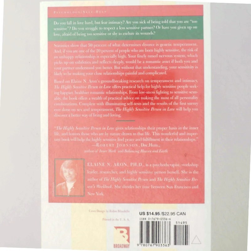 The Highly Sensitive Person in Love : understanding and managing relationships when the world overwhelms you (Bog)
