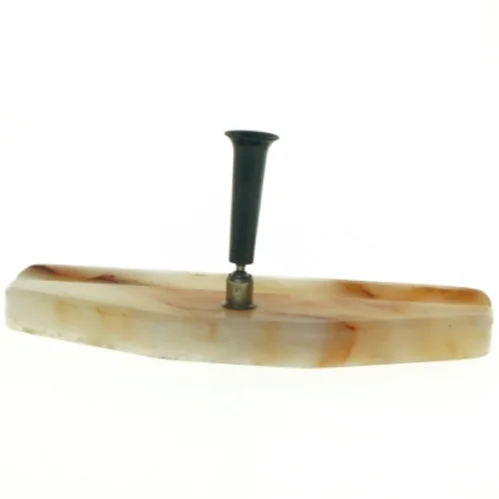Onyx marmor penne holder med bakke(str. 23 x 8 cm)