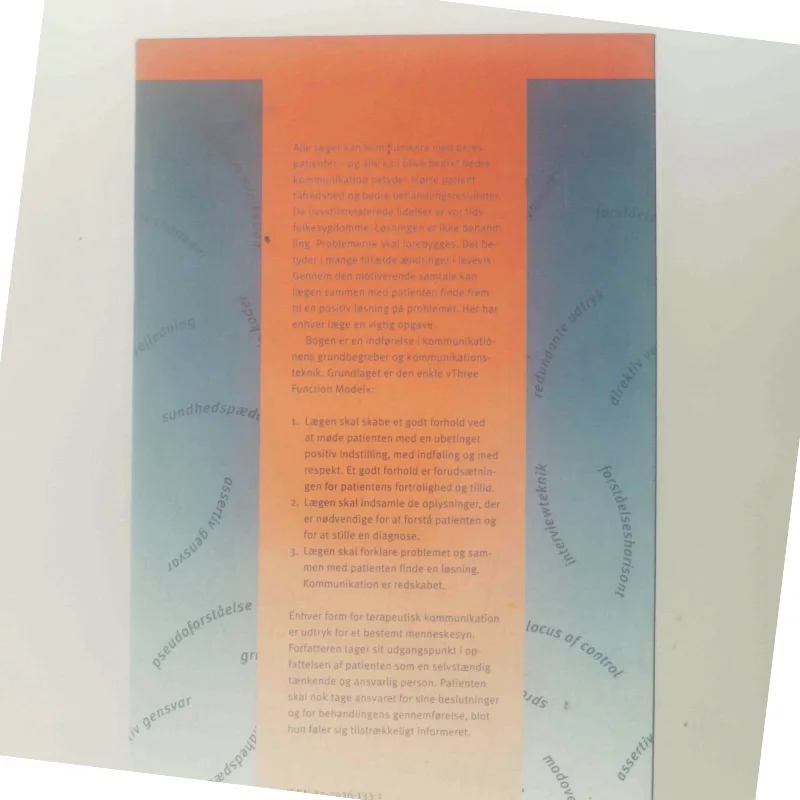 Samtalen med patienten af Carl Erik Mabeck (Bog)