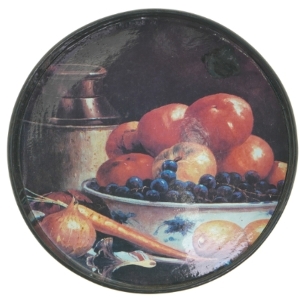 Dekorativ bakke (str. 30 x 3,5 cm)