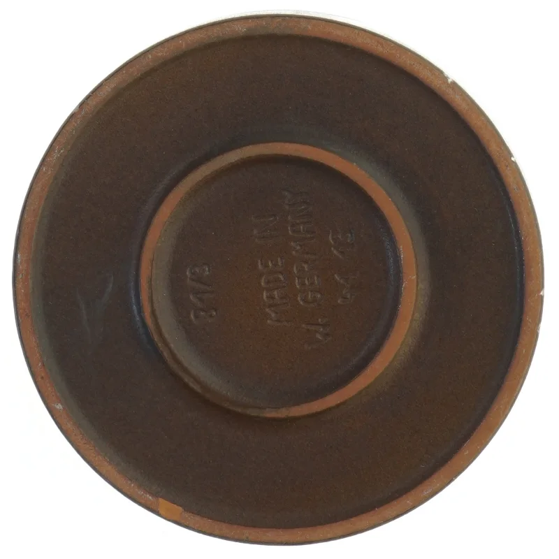 Vintage West Germany Keramisk skål 18 cm (str. Ø 18 cm)